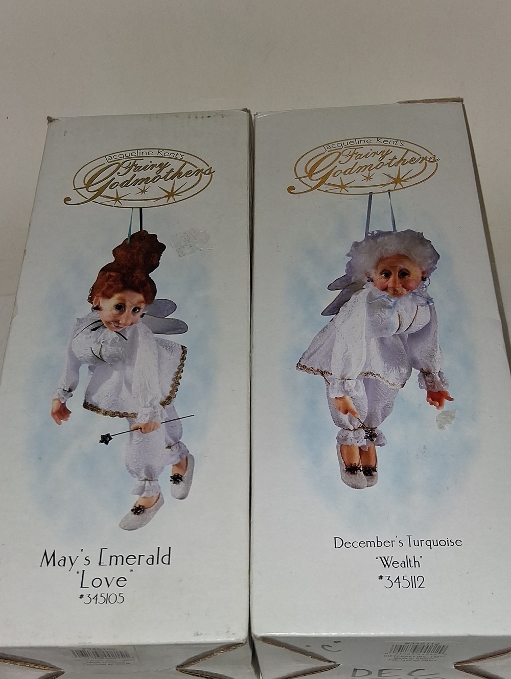 Jacqueline Kent Dolls December Wealth 345112 & Mays Love 345105